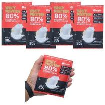 5 Sache Dose Whey Protein Growth Sabor Leite Em Po Dia A Dia