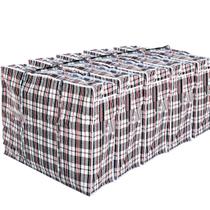 5 Sacolas Paraguai Grande com Zíper Sacola de Feira e Festas 55cm