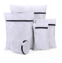 5 Sacos De Lavar Roupas Delicadas Lingerie Lavanderia Lavagem Varios Tamanhos Viagem