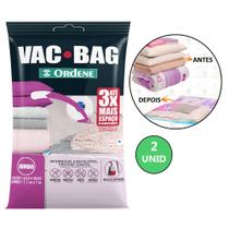 5 Sacos Organizador A Vácuo Para Viagem Mala 110x100cm