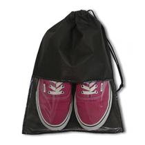 5 Sacos Para Sapatos / Porta Sapato Preto 36x28cm C/ Visor 5 Sacos Para Sapatos / Porta Sapato Preto 36x28cm C/ Visor