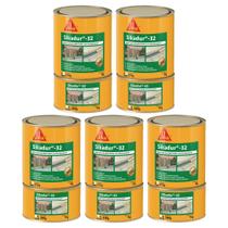 5 Sikadur 32 1kg - Adesivo Estrutural Para Ferro E Concreto