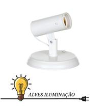 5 Spot Articulado Liso de Sobrepor Teto E-27 5 Spot Articulado Liso de Sobrepor Teto E-27