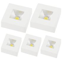 5 Spot Authentic Plafon Sobrepor Teto Beiral Quadrado Luz Neutra 4000K 5w Avant 5 Spot Authentic Plafon Sobrepor Teto Beiral Quadrado Luz Neutra 4000K 5w Avant