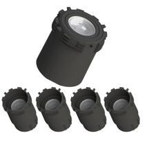 5 Spot Embutido PAR20 Preto No Frame Save Energy