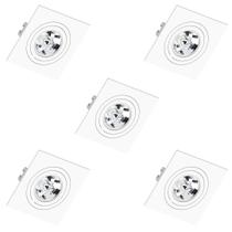 5 Spot Face Plana AR70 GU10 Embutido Quadrado Save Energy 5 Spot Face Plana AR70 GU10 Embutido Quadrado Save Energy