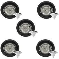 5 Spot Recuado Emb + Lâmpada AR111 4000k 12W Save Energy