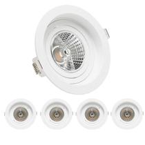5 Spot Recuado Embutido Lâmpada Ar70 Save Energy