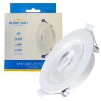 5 spot slim led embutir redondo 110/220v bivolt 6w branco neutro 4100k 5 spot slim led embutir redondo 110/220v bivolt 6w branco neutro 4100k