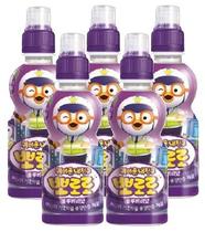 5 suco pororo bebida frutas coreana mirtilo blueberry 226ml