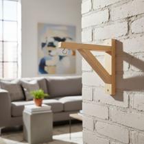 5 Suportes Mão Francesa Pendurar Vaso Planta Parede C Gancho