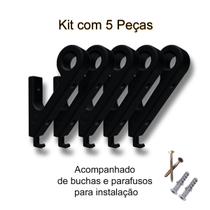 5 Suportes para Capacete Resistente com Suporte de Chaves 5 Suportes para Capacete Resistente com Suporte de Chaves