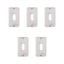 5 Tampa Condulete Alumínio 1/2-3/4 P1 Interruptor Tramontina 5 Tampa Condulete Alumínio 1/2-3/4 P1 Interruptor Tramontina