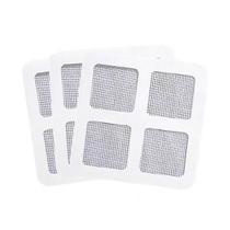 5 Tela Protetor Ralos 10x10cm Descartáveis Anti Inseto Autoadesivo