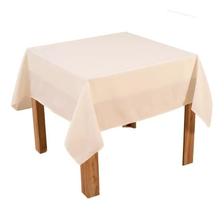 5 Toalhas Quadradas Oxford 1,50X1,50 Para Festas E B - Palha