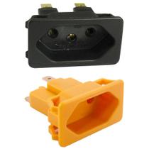 5 Tomada Fêmea Preta + 4 Amarela 3 Pinos TPA2-3 10a Margirius Painel Aparelho Margirius 5 Tomada Fêmea Preta + 4 Amarela 3 Pinos TPA2-3 10a Margirius Painel Aparelho Margirius