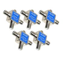 5 Tomada Tap passagem antena coletiva divisor 1x2 Tv a Cabo 1 ghz
