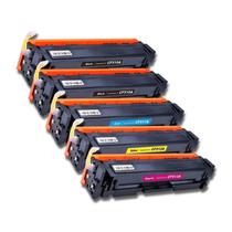 5 Toner Cf510a Cf511a Cf512a Cf513a M180 M154 M181 M180nw Black, Cyan, Magenta, Yellow