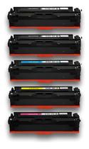 5 Toner Compativel Cf400a Cf401a Cf402 Cf403 2bk 1cy 1yl 1mg Preto