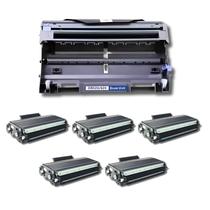 5 Toner + Kit Cilindro Dcp8080dn Dcp8080 8080dn Dcp 8080 Dn Preto