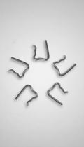 5 Travas de Retorno para Injetor CRI Prateado 5 Travas de Retorno para Injetor CRI Prateado