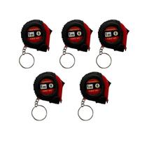 5 Trenas Chaveiro Automatica C/trava 1 Metro X6mm Bc24307 Fx