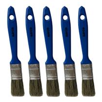 5 Trinchas Multiuso 25mm 1pol Cerdas Naturais Gris Rayco