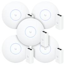 5 U6 Pro Ubiquiti Com 5 Fontes 48V 15W 5 Roteadores WiFi 6 Access Point 5.3 Gbps + 5 Injetores PoE 5 U6 Pro Ubiquiti Com 5 Fontes 48V 15W 5 Roteadores WiFi 6 Access Point 5.3 Gbps + 5 Injetores PoE