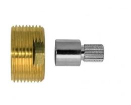 5 Un Conversor Adaptador Registro Deca/meber Para Docol Latão Blukit