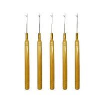 5 Und Agulha Cabo De Madeira Para Confecção De Mega Hair 5 Und Agulha Cabo De Madeira Para Confecção De Mega Hair