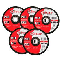 5 Unid. Disco de Desbaste 7x1/4x7/8 PHF-76 Alcar