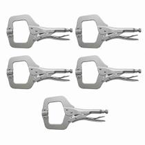 5 Unidades Alicate De Pressao Solda Tipo C 11" - Guepar 5 Unidades Alicate De Pressao Solda Tipo C 11" - Guepar