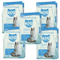 5 Unidades Areia Sanitária Para Gatos Areia De Gato Grãos Finos Clássica 4kg