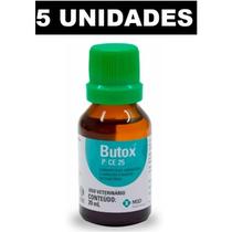 5 unidades butox 20ml - desinfetante carrapaticida para controle de pragas 5 unidades butox 20ml - desinfetante carrapaticida para controle de pragas