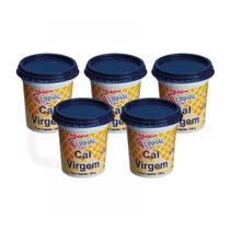 5 Unidades Cal Virgem Linhal - 150g - Para Doces Caseiros