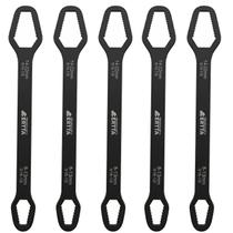5 Unidades Chave Torque Dupla Aco Carbono 14x22 8x13mm Certta