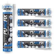 5 Unidades Cola Selante PU40 Fix Branco 280ml 387g Tekbond 5 Unidades Cola Selante PU40 Fix Branco 280ml 387g Tekbond