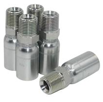 (5 unidades) Conexão de mangueira hidráulica L-MP-16-16 1" ID x 1" NPT