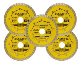 5 Unidades Disco De Corte Turbo Porcelanato 110 X 20 4 Pol