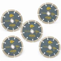 5 Unidades Disco Diamantado Segmentado 110mm - Rino 5 Unidades Disco Diamantado Segmentado 110mm - Rino