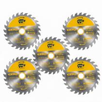 5 Unidades Disco Serra Circular 110mm 24 Dentes - Rino 5 Unidades Disco Serra Circular 110mm 24 Dentes - Rino