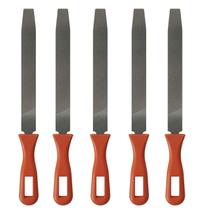 5 Unidades Lima Chata Aco/Plastico "6" 15cm Certta