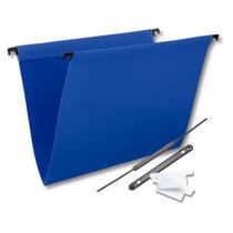 5 Unidades Pasta Suspensa Colorida Papel Duplex Com Grampo e Visor Completo Várias Cores 5 Unidades Pasta Suspensa Colorida Papel Duplex Com Grampo e Visor Completo Várias Cores