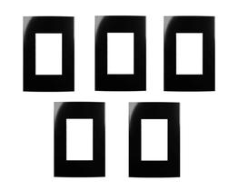 5 unidades Placa 4x2 3 Postos Ebony Margirius 15913