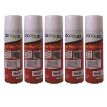 5 Unidades Spray Tinta Branca Forno Microondas Daxxia 300ml
