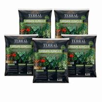 5 Unidades Substrato Urban Jungle 8 Litros - Terral 5 Unidades Substrato Urban Jungle 8 Litros - Terral