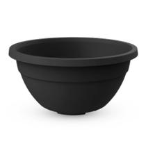 5 Unidades Vaso Redondo 7,5 Litros Cuia Grande De Plástico Preto Para Decoração Jardim Plantas