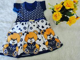 5 unidades vestido bebê