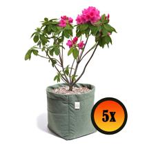 5 Vasos De Planta e Horta 7 Litros King Pot