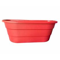 5 Vasos Parede Meia Lua Grande Para Jardim Vertical 6,5 L